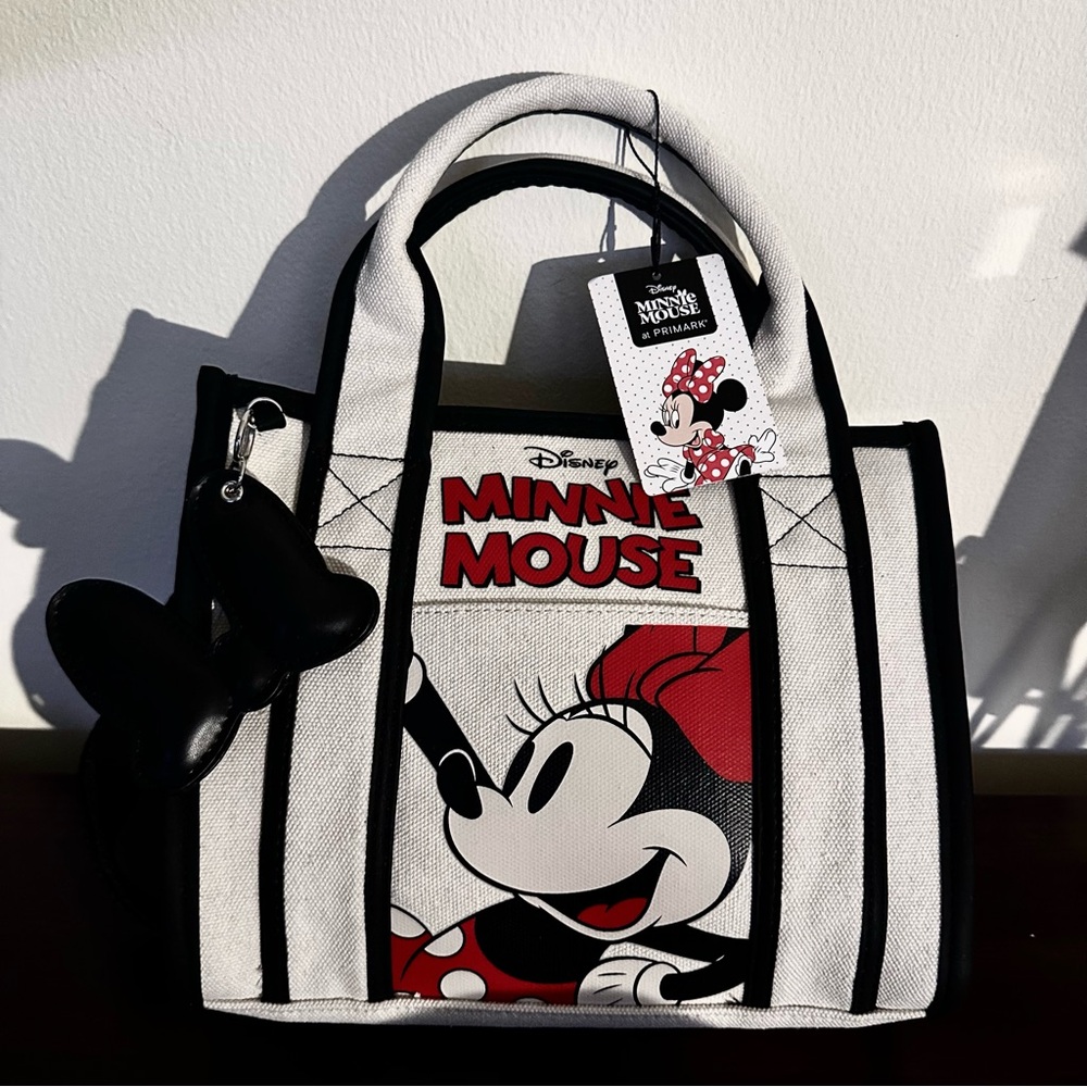 Disney Minnie Mouse Primark Canvas Crossbody and Handbag: NWT